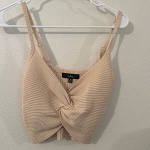 Lulu's sweater crop top size m